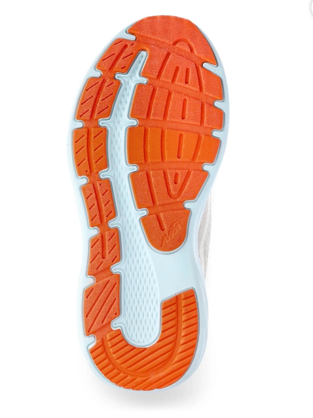 Avia Women's Comfort Performance Sneakers Grey with Blue and Yellow Acent - Picture 12 of 13